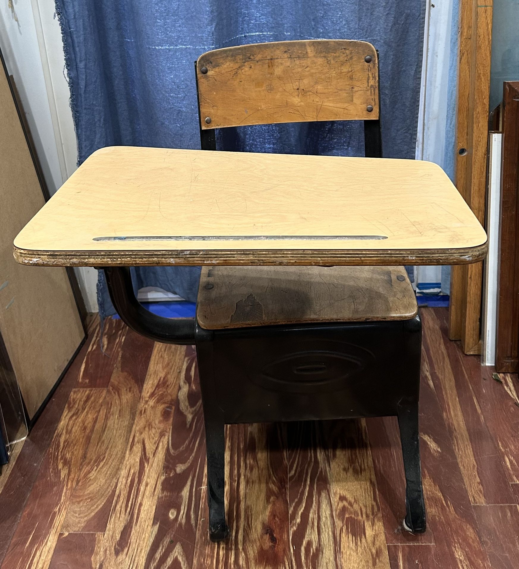Antique School Desk
