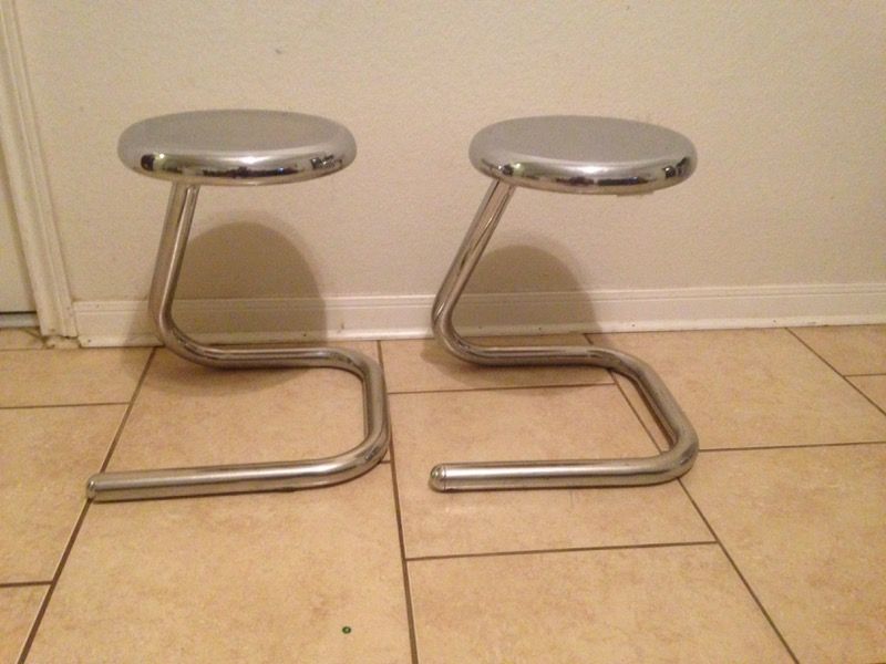 Stylish vintage kinetics paper clip stool