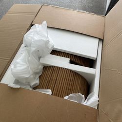 Coffee Table Hernest Rolf 47” Oval Coffee Table (West Elm, CB2)