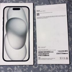 iPhone 15 128gb ( Connects With Any Service )