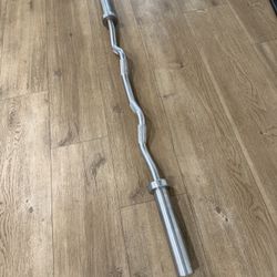 REP Hard Chrome Curl Bar