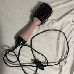 Pink Blow Dry Hair Brush Styling Tool