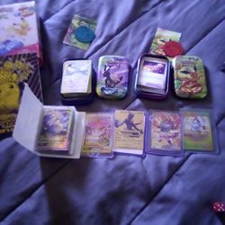 Pokemon Cards 124 Cards In Total 