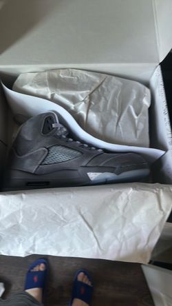 Jordan 5 wolf grey