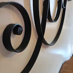 Pottery Barn Scroll Iron Wall Decor