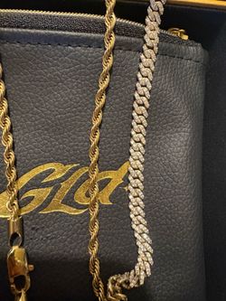 Gld Chain & Braclet