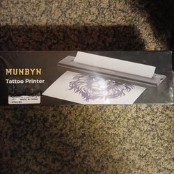 Black tattoo printer bluetooth