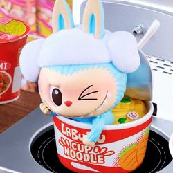 Pop Mart Labubu The Monsters Wacky Mart Series Cup of Noodle or Milk Carton