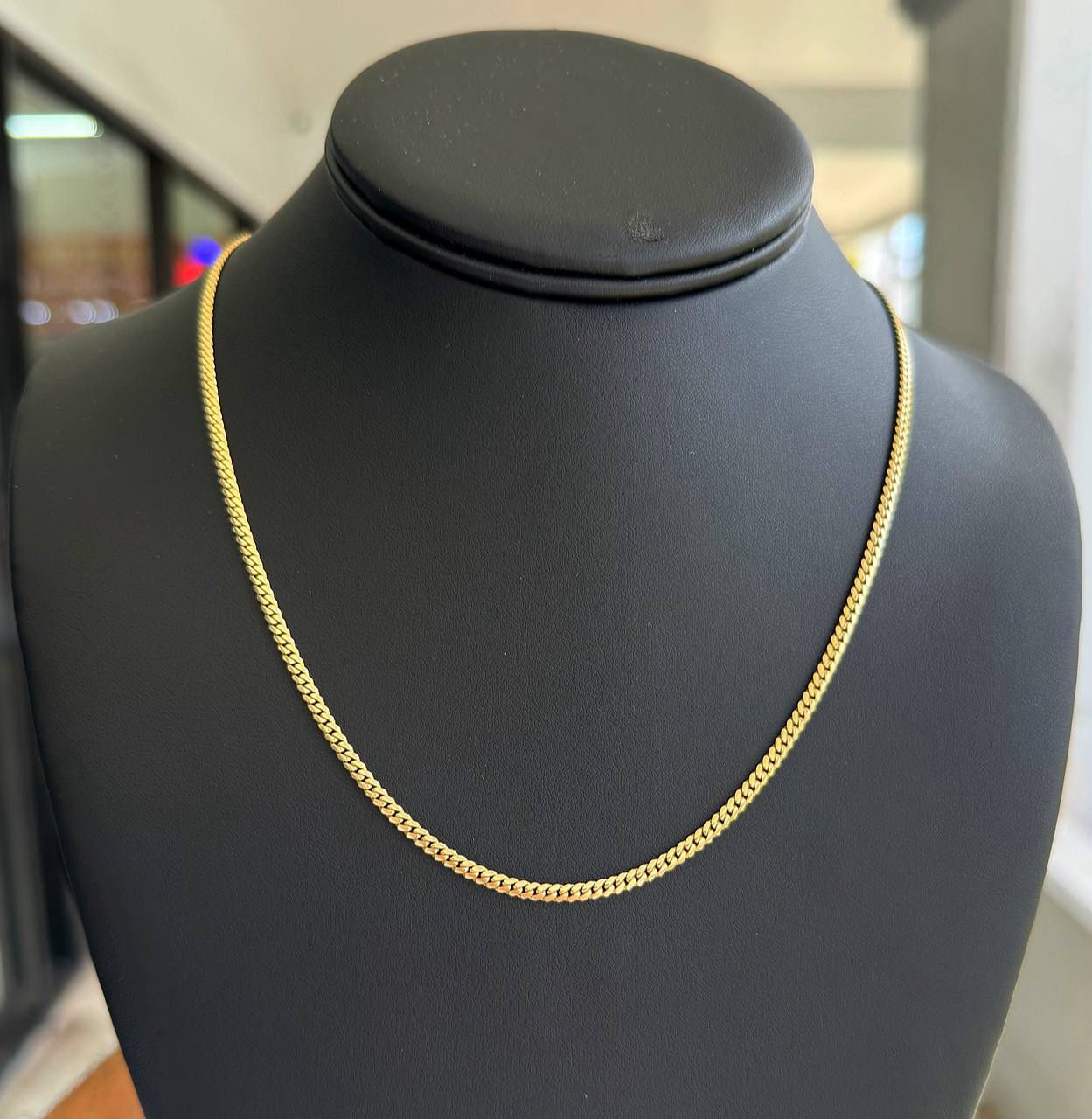 Jewelry 14k solid Yellow Gold Cuban link 24.00” Chain necklace 13.20 grams 2.70mm