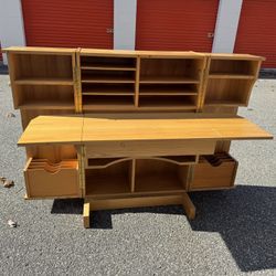 Magic Box Style Desk Foldable Into A Box 