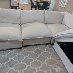 Cloud Linen Sofa 
