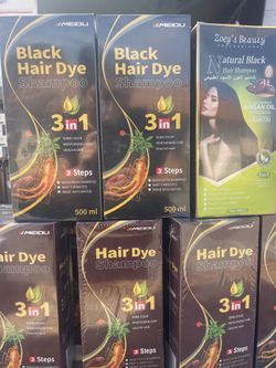 SHAMPOO HAIR DYE !!!