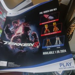 Tekken 8 PS5 Promo Poster