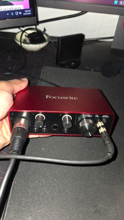 Focusrite third gen solo.