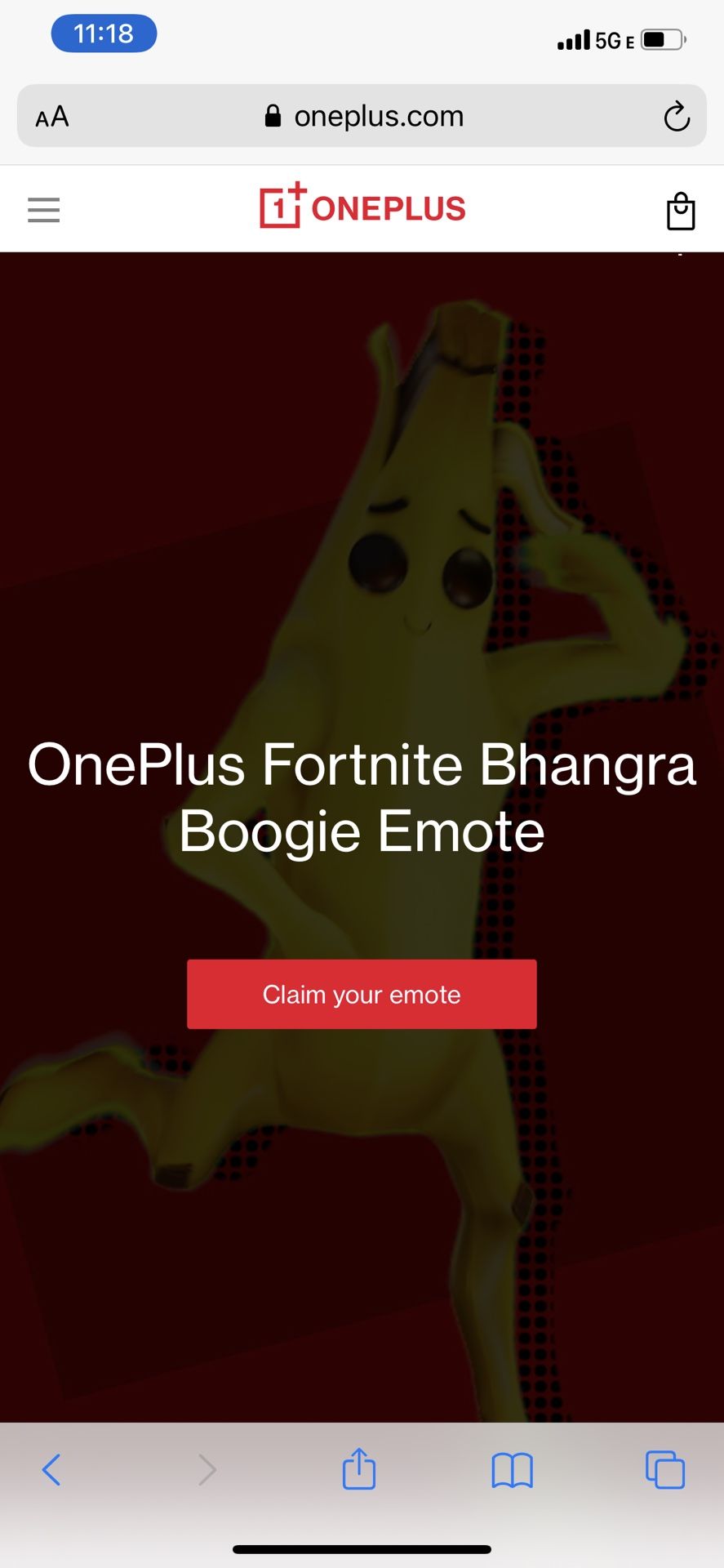 Fortnite one plus Limited Emote $40