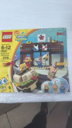 Sponge Bob Lego  #3833