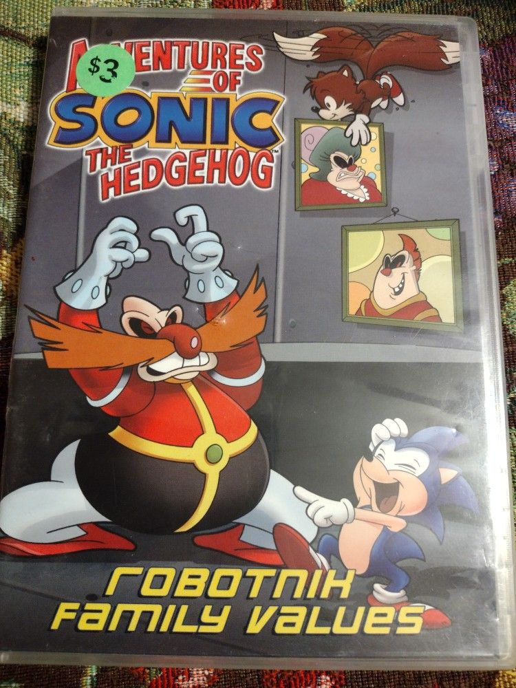 The Adventures Of Sonic The Hedgehog : Robotnik Family Values DVD