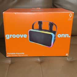 Portable Karaoke with 2 Wireless Microphones