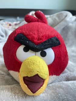 Cute angry bird plush