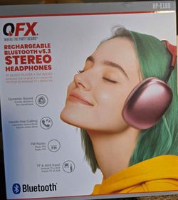 QFX HP-E160 Bluetooth 5.3 Stereo Headphones
