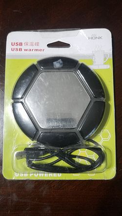 USB cup warmer with cup & EXTRAS