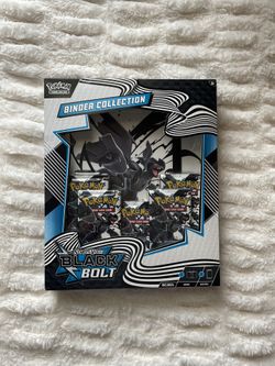 Pokémon Scarlet & Violet Black Bolt Binder Collection Factory Sealed