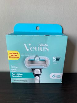 Gillette Venus 6pk Sensitive Razor Cartridges