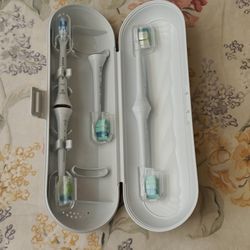 Moving sale! Phillips Toothbrush Carrying Case,Brush Heads