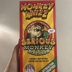 Monkey pee