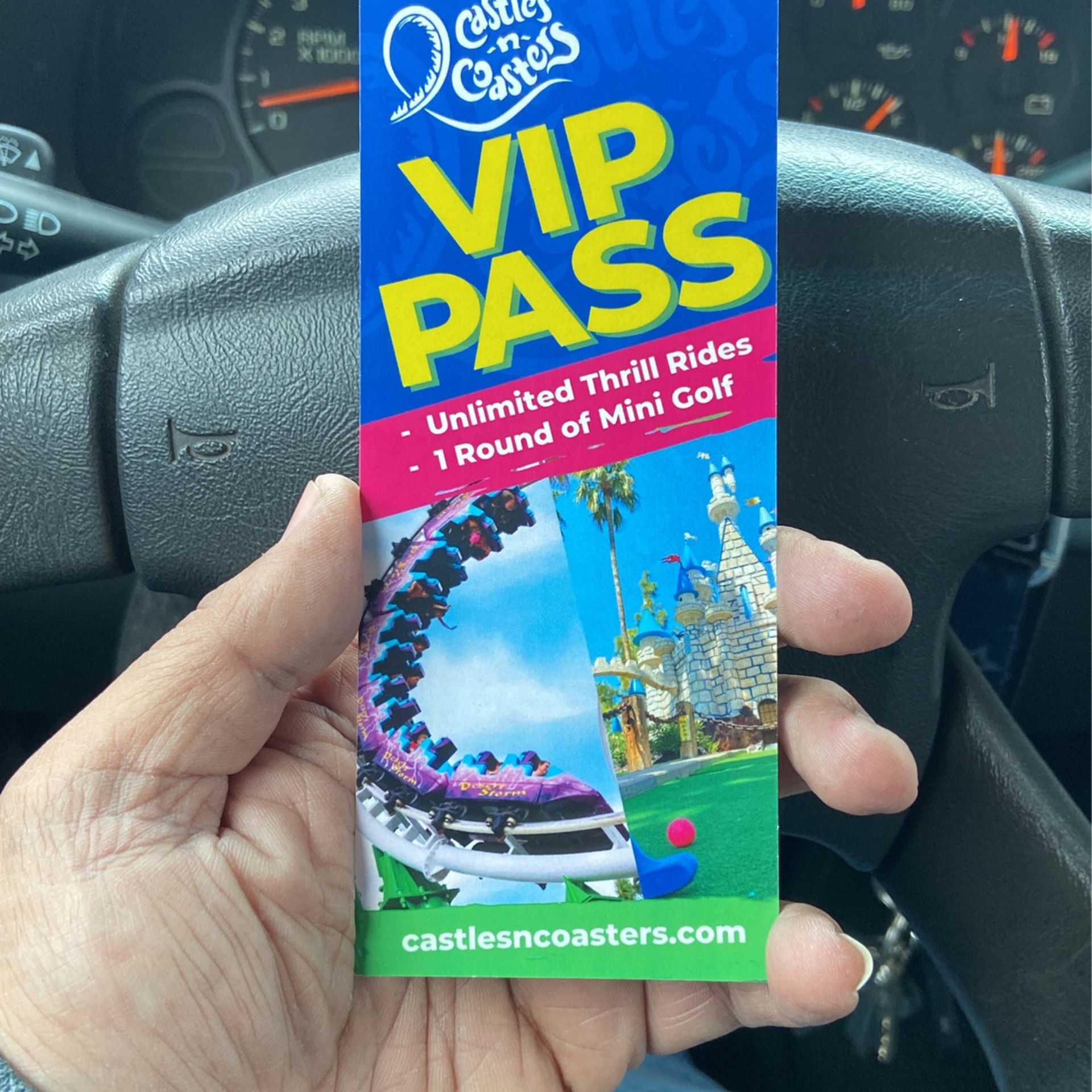 Castles and coasters tickets