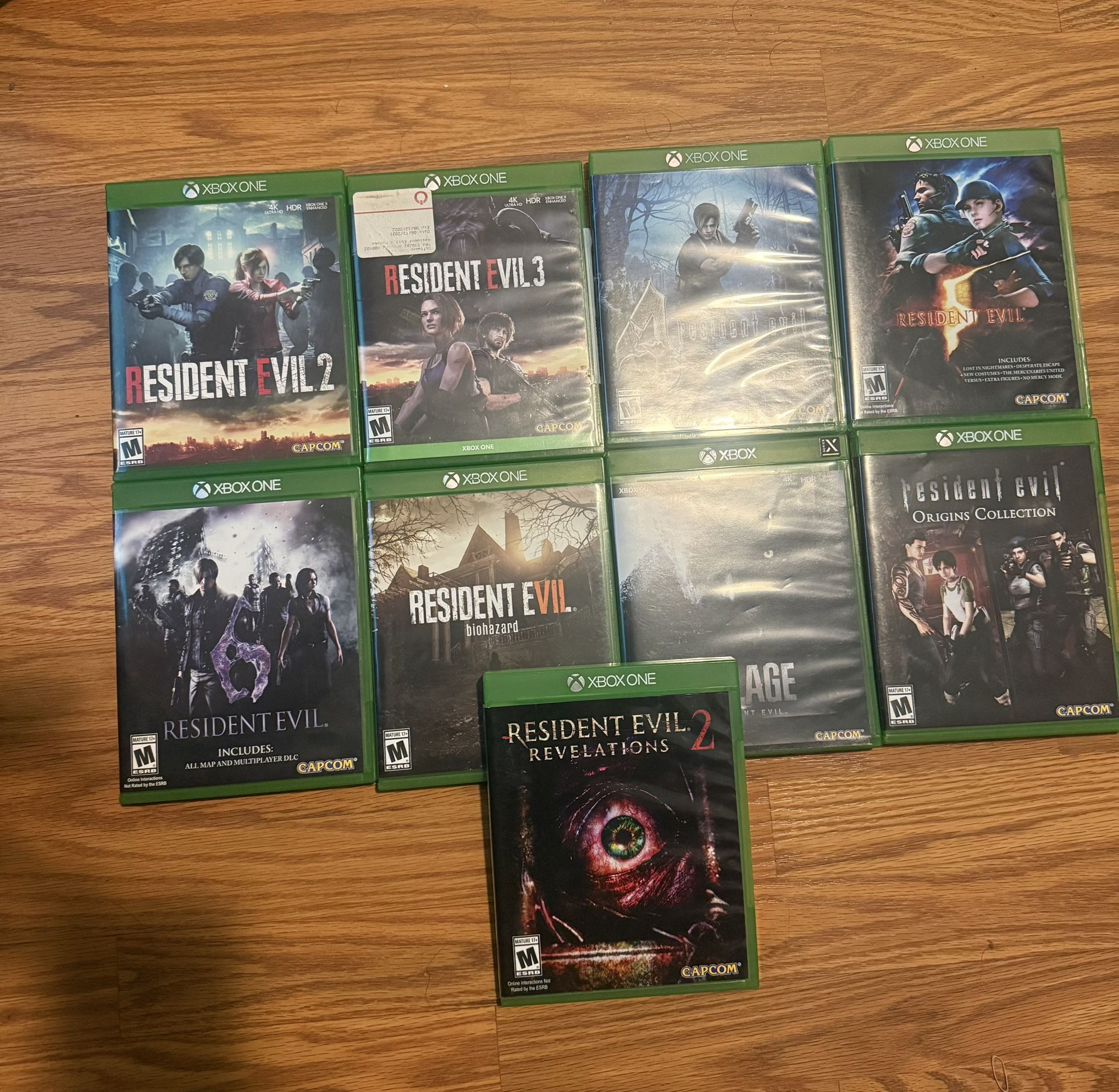 resident evil xbox one
