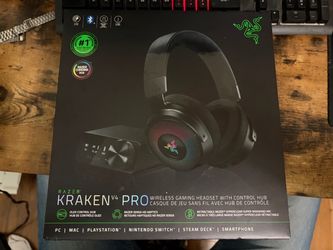 Razer Kraken v4 pro wireless headset