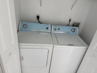 Washer and dryer