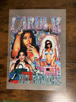 Custom Cardi B Transfers