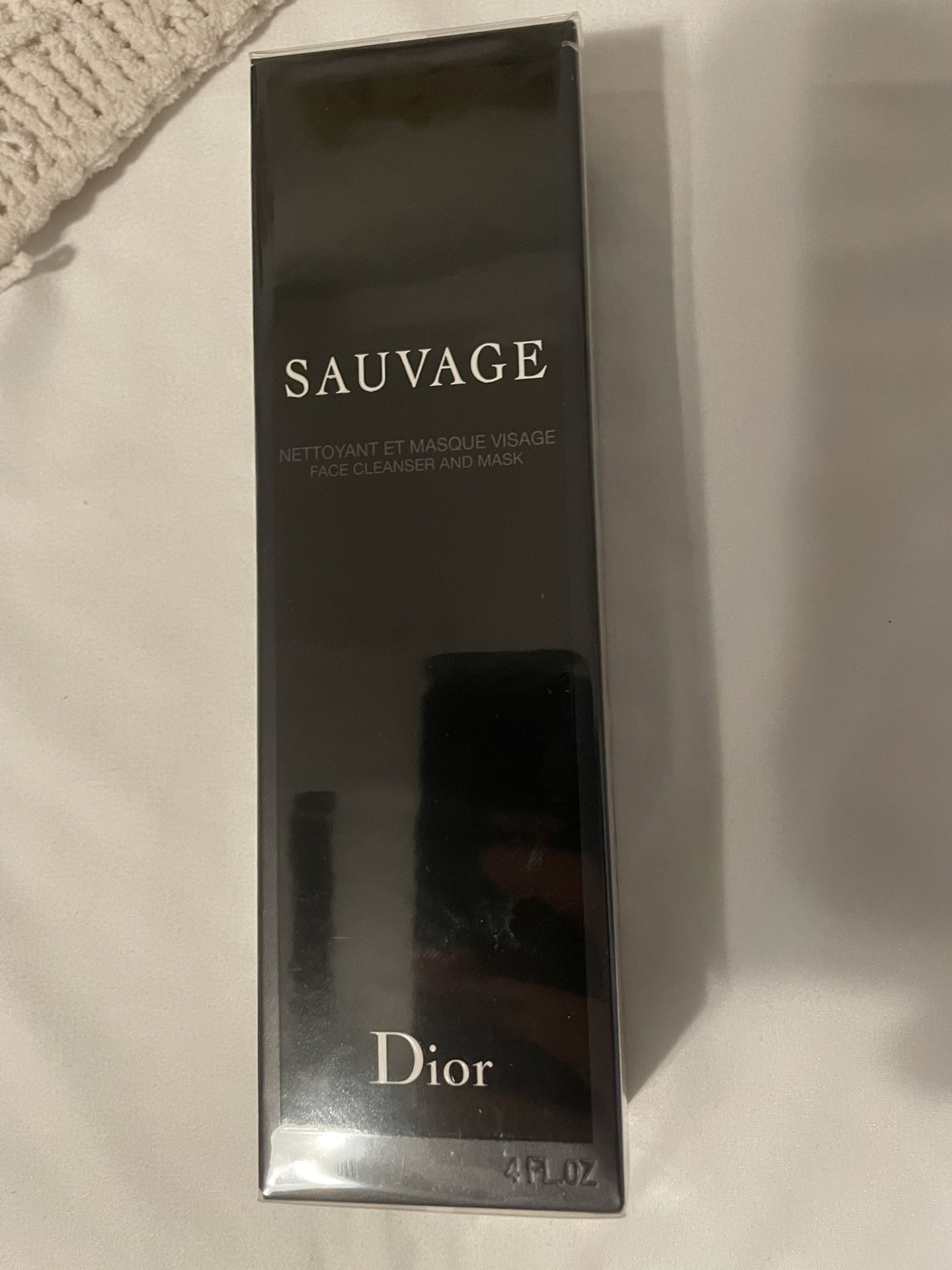 Men's Sauvage Face Cleanser & Mask, 4 oz. - Dior 