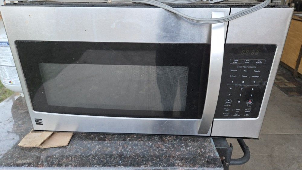 Microwave OVER STOVE