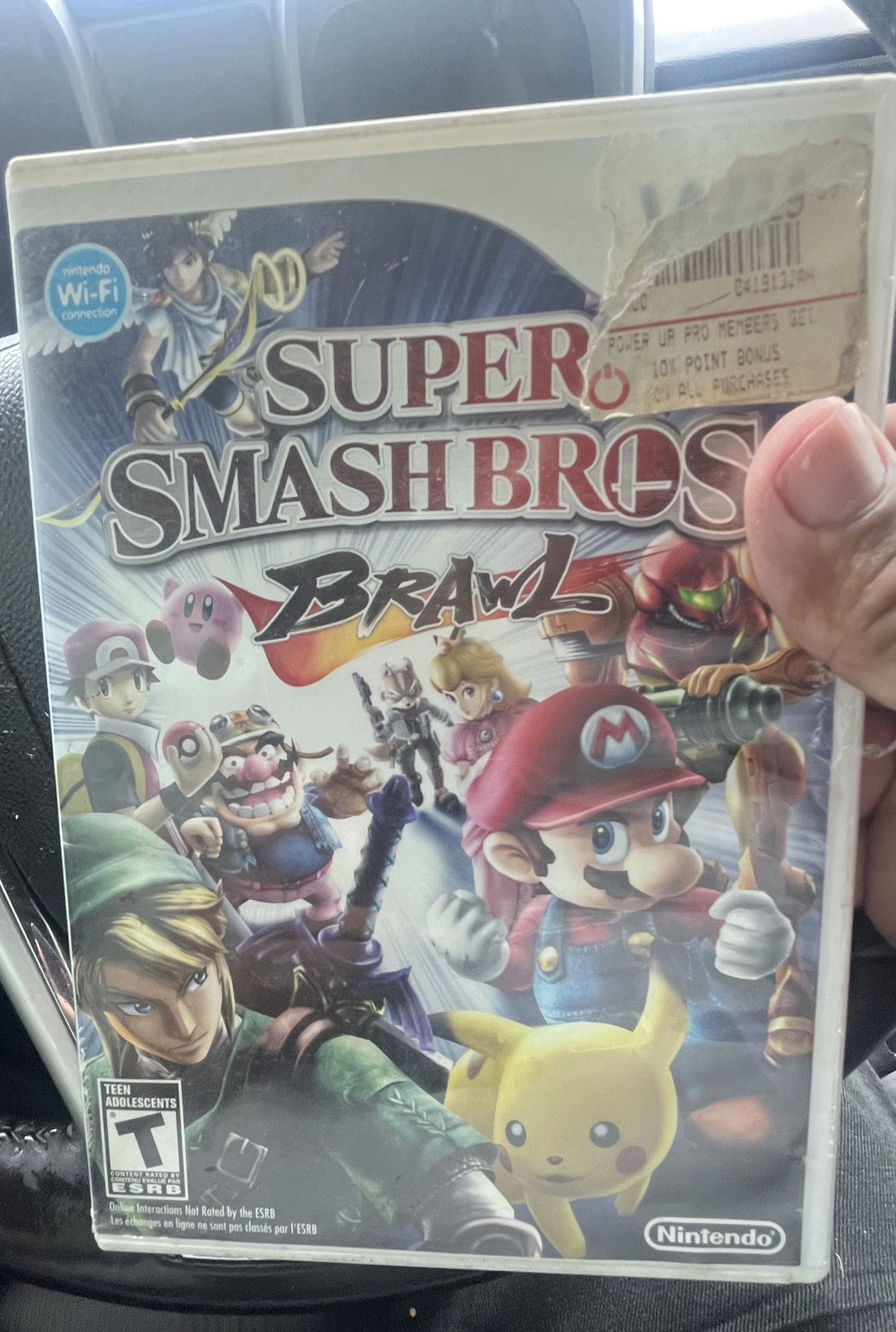 Nintendo Wii Super Smash Bros Game