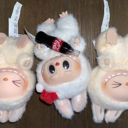 X3 Labubu’s Without Box 