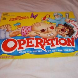 HASBRO OPERATION GAME
