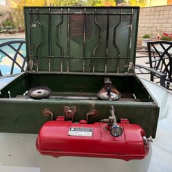Coleman 413 G camping stove duel fuel