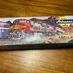 NIB. HO Scale Athearn, U30C Diesel Locomotive, Pennsylvania, Black, #6(contact info removed)