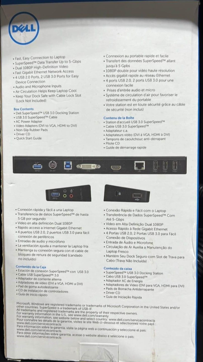 Dell Docking Station Superspeed 3.0