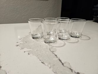 6 2oz shot glasses