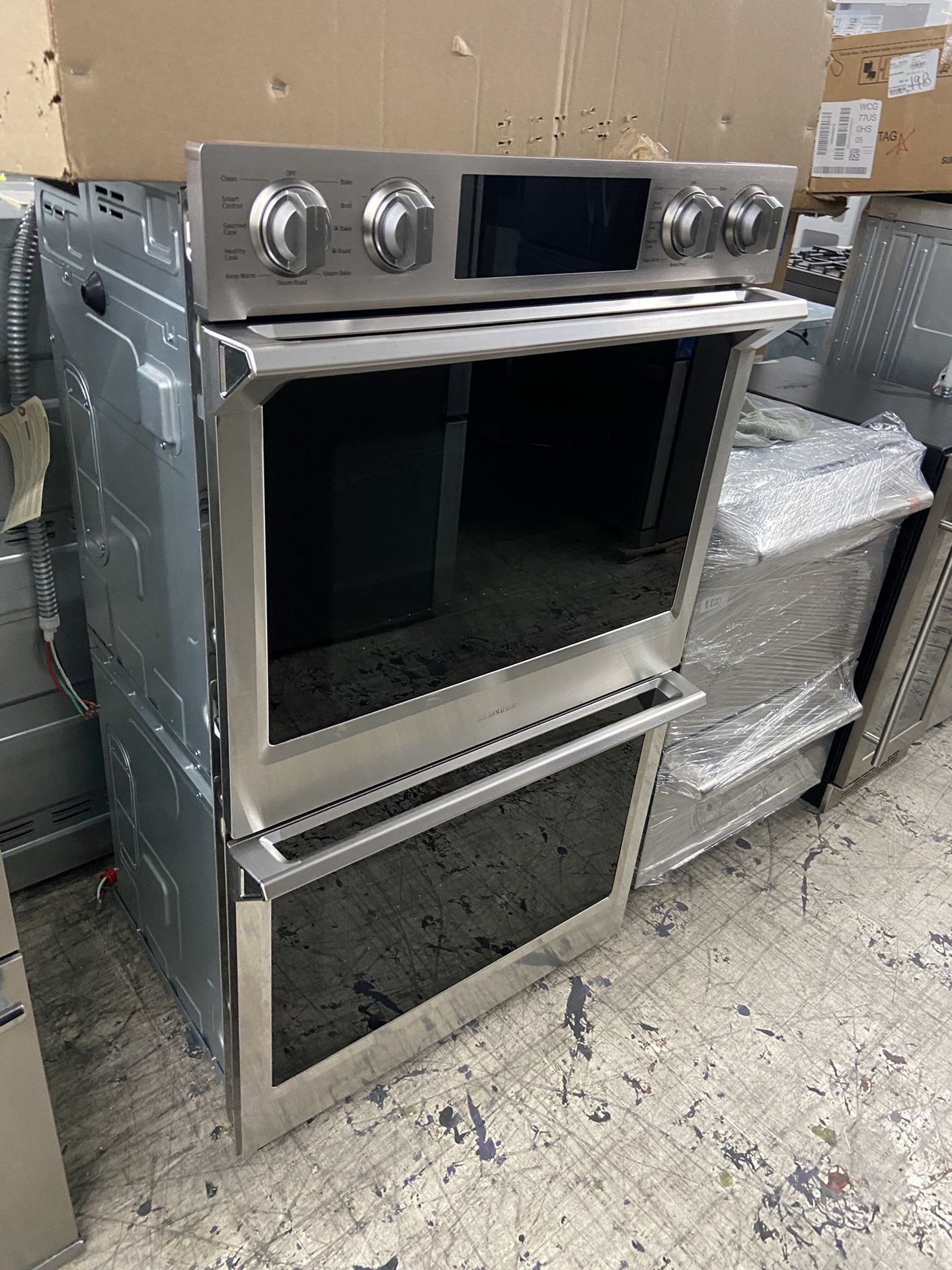 Stainless Steel Samsung 30” Double Oven Electric