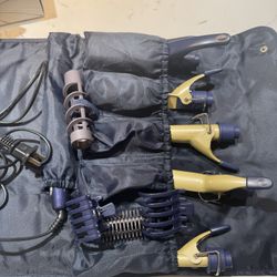 Hair Curler/Straighter/Styling Tool Set