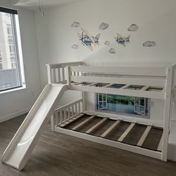 Free Bunk beds With Slide 