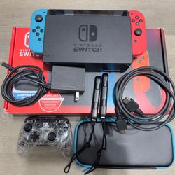 Nintendo Switch + 9 Game