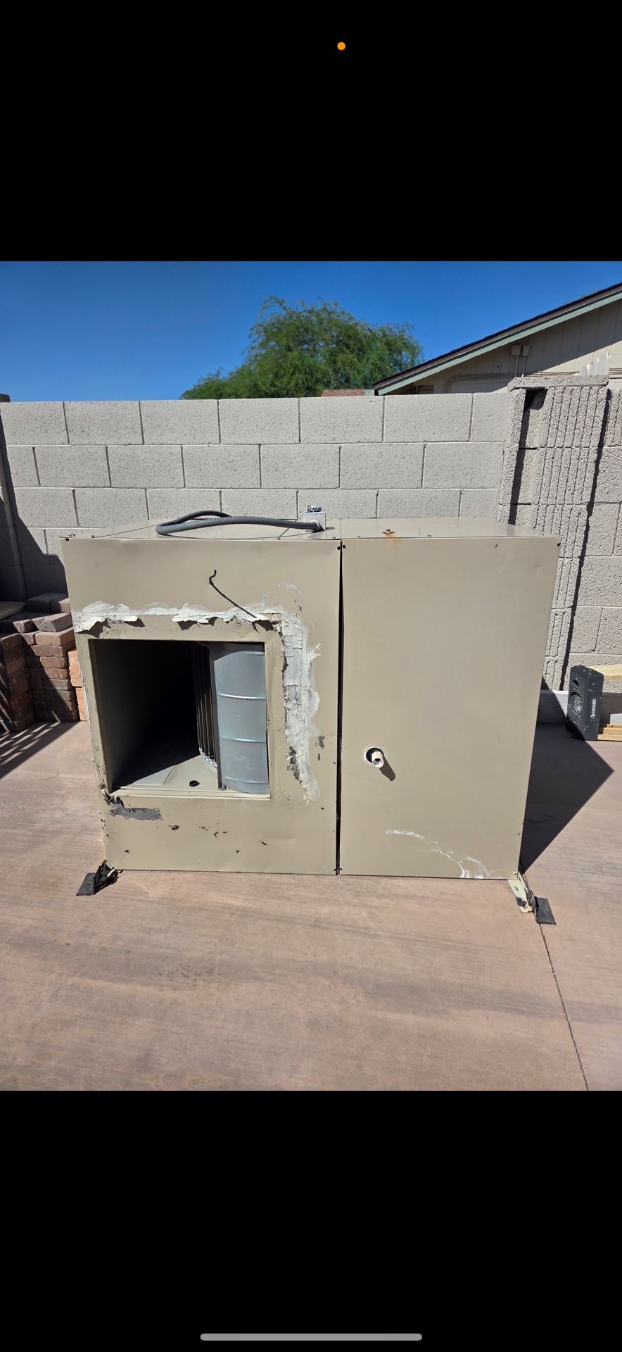 Swamp Cooler Down Draft