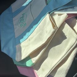 Trader Joe mini Cavas tote bag