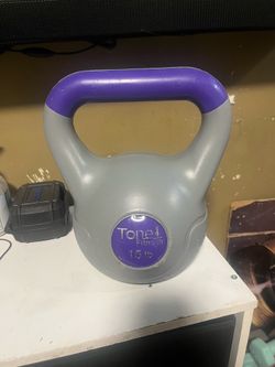 Kettle bell 15 lb